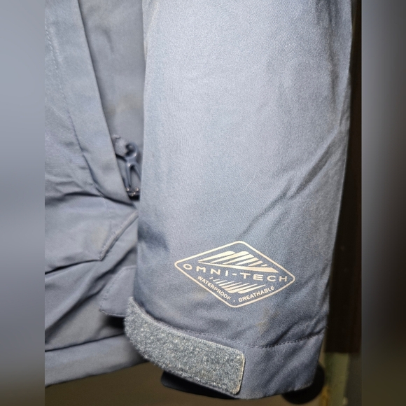 Columbia Omni-Heat Insulated Waterproof Men's size Small Jacket Blue - Picture 8 of 11
